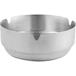 Metro Aschenbecher Edelstahl, ø 10 cm,Preisangabe ohne MwSt. (Preis inkl. MwSt. 1,43 €), METRO Angebot