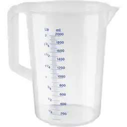 Metro Messbecher 2 l,Preisangabe ohne MwSt. (Preis inkl. MwSt. 15,59 €), METRO Angebot