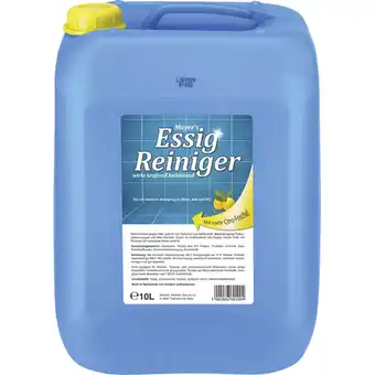 Metro Essigreiniger, Preisangabe ohne MwSt. (Preis inkl. MwSt. 17,39 €), METRO Angebot