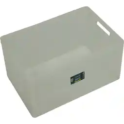 Metro Behälter geschlossen milky 60 l, Preisangabe ohne MwSt. (Preis inkl. MwSt. 18,00 €), METRO Angebot
