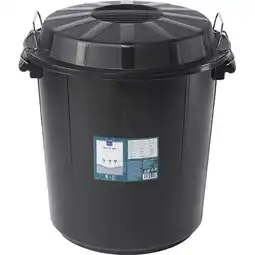 Metro Mülltonne schwarz 60 l, Preisangabe ohne MwSt. (Preis inkl. MwSt. 18,00 €), METRO Angebot