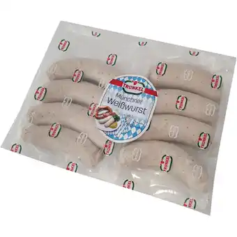 Metro Münchner Weisswurst, Preisangabe ohne MwSt. (Preis inkl. MwSt. 8,68 €), METRO Angebot