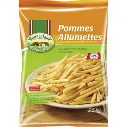 Metro Pommes Allumettes, Preisangabe ohne MwSt. (Preis inkl. MwSt. 2,86 €), METRO Angebot