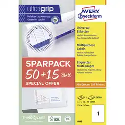 Metro Universaletiketten div. Größen, Preisangabe ohne MwSt. (Preis inkl. MwSt. 16,19 €), METRO Angebot