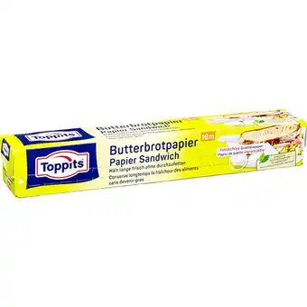 Metro Butterbrotpapier 16-M-Rolle, Preisangabe ohne MwSt. (Preis inkl. MwSt. 1,43 €), METRO Angebot