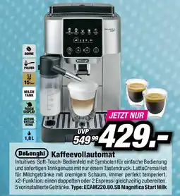 Red Zac DeLonghi Kaffeevollautomat Angebot