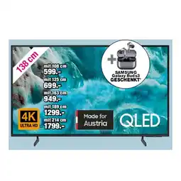 Red Zac 138 cm Ultra HD QLED Vision AI Smart TV QE55Q7F3 RED ZAC Angebot