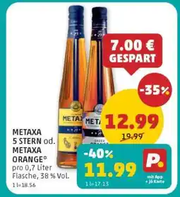 PENNY METAXA 5 STERN od. METAXA ORANGE Angebot