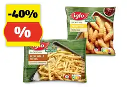 Hofer IGLO Kartoffelprodukte. 700 g/600 g Angebot