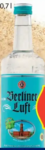 Hofer Berliner Luft Pfefferminzlikör Angebot