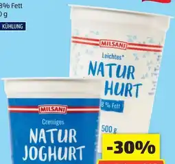 Hofer Milfina Cremiges Naturjoghurt Angebot