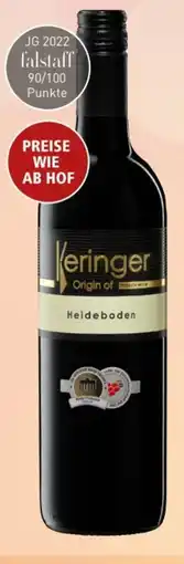 Interspar Weingut Keringer Rotwein Cuvée Heideboden Angebot
