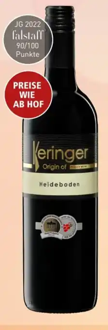 Interspar Weingut Keringer Rotwein Cuvée Heideboden Angebot