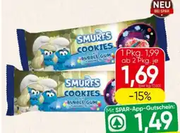 Spar Schlümpfe Cookies Angebot