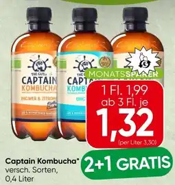 Spar The Gutsy Captain Kombucha Bio Organic Drink Angebot