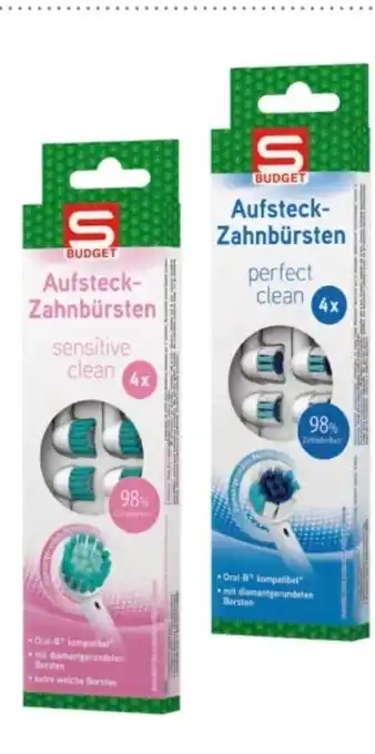 Interspar S Budget Aufsteckbürsten Perfect clean Angebot