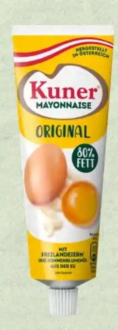 Spar Kuner Mayonnaise Angebot