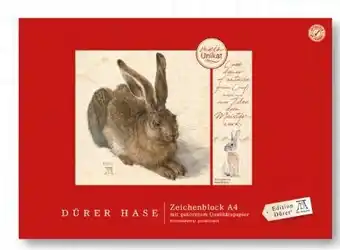 Interspar Edition Dürer Hase Zeichenblock Angebot