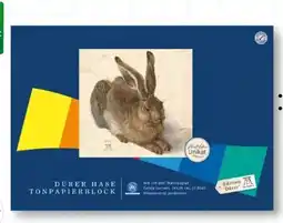 Interspar Edition Dürer Hase Tonpapierblock Angebot