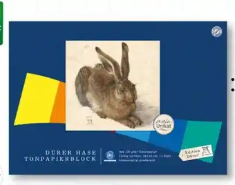 Interspar Edition Dürer Hase Tonpapierblock Angebot