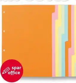 Interspar Spar Office Farbregister A4 Angebot