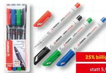 Interspar Stabilo Folienstifte Angebot