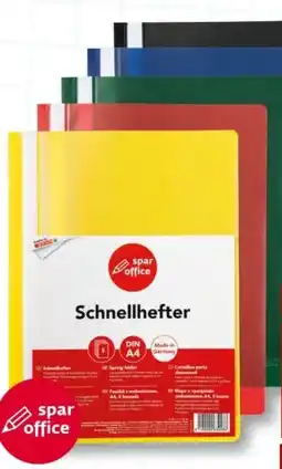 Interspar Spar Office Schnellhefter A4 Angebot