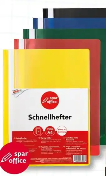 Interspar Spar Office Schnellhefter A4 Angebot