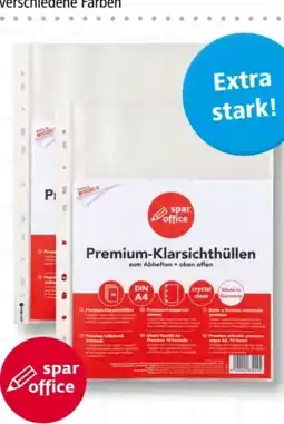 Interspar Spar Office Premium Klarsichthüllen Angebot