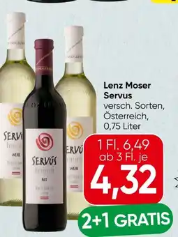 Spar Lenz Moser Servus Angebot