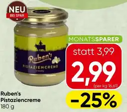 Spar Ruben's Pistaziencreme Angebot