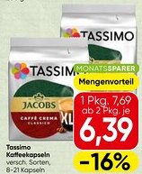 Spar Tassimo Kaffeekapseln Angebot