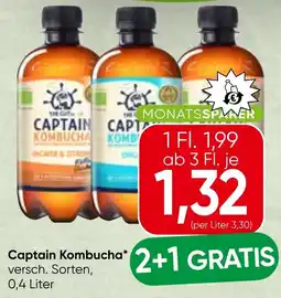 Spar Captain Kombucha Angebot