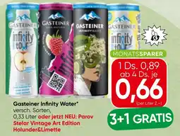 Spar Gasteiner Infinity Water Angebot