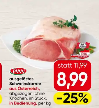 Spar Ausgelöstes Schweinskarree aus Österreich Angebot