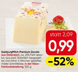 Spar SalzburgMilch Premium Gouda aus Österreich Angebot