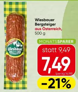 Spar Wiesbauer Bergsteiger aus Österreich, Angebot