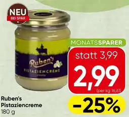 Spar Ruben's Pistaziencreme Angebot