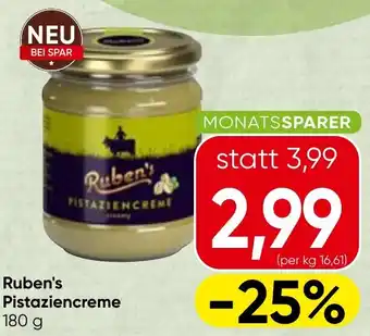Spar Ruben's Pistaziencreme Angebot