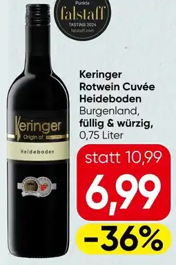 Spar Keringer Rotwein Cuvée Heideboden Angebot