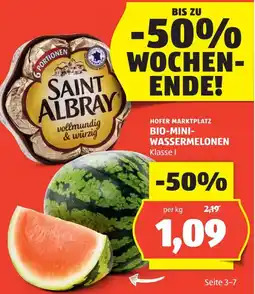 Hofer Hofer marktplatz bio-mini- wassermelonen Angebot