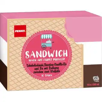 PENNY Sandwich-Eis Nach Fürst-Pückler-Art Penny Angebot