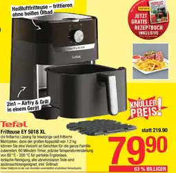 Maximarkt Tefal Fritteuse EY 5018 XL Angebot