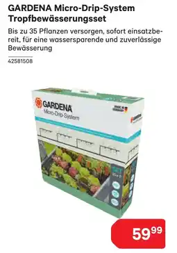 BayWa Gardena Micro-drip-system Tropfbewässerungsset Angebot