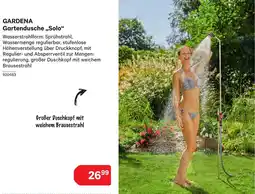 BayWa Gardena Gartendusche Solo Angebot