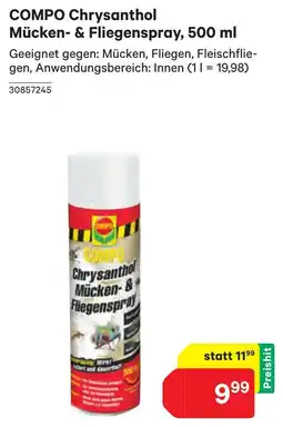 BayWa Compo Chrysanthol Mücken& Fliegenspray Angebot