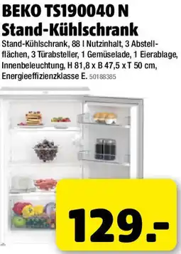 Liebmarkt Beko TS190040 N Stand Kühlschrank Angebot
