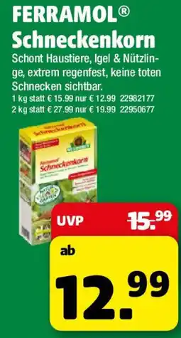 Liebmarkt Ferramol Schneckenkorn Angebot