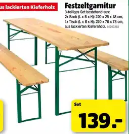 Liebmarkt Festzeltgarnitur Angebot