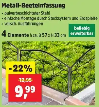 Thomas Philipps Metall-Beeteinfassung Angebot
